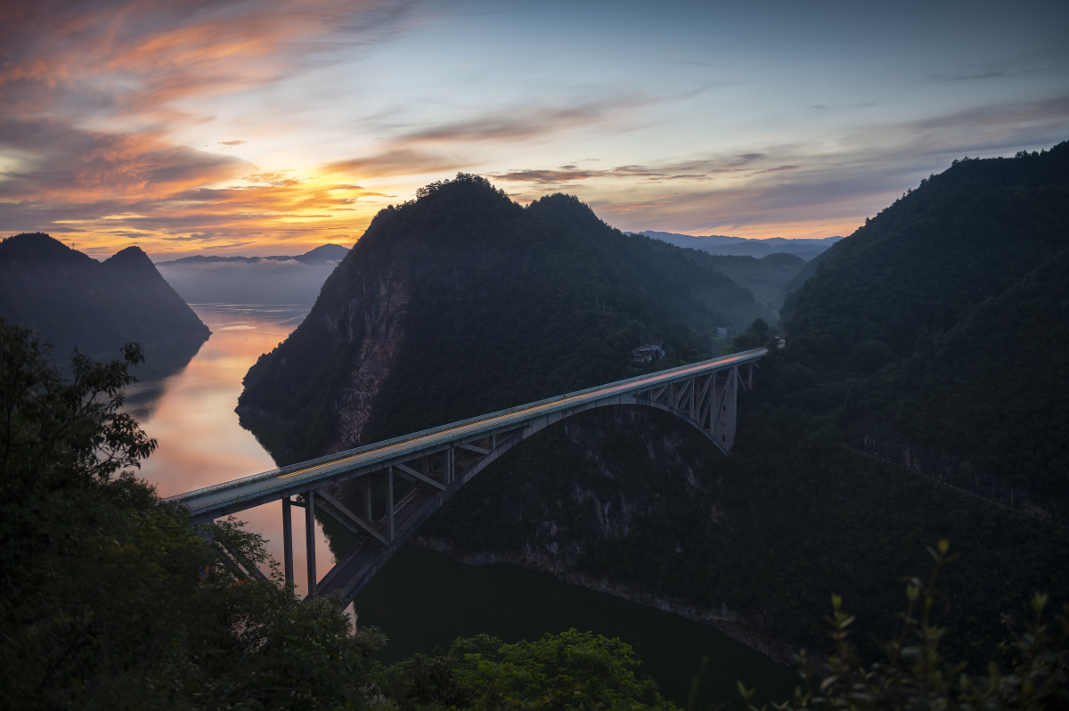 江界河大桥 - 飞蝗 - 图虫