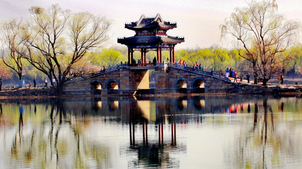 颐和园柳桥