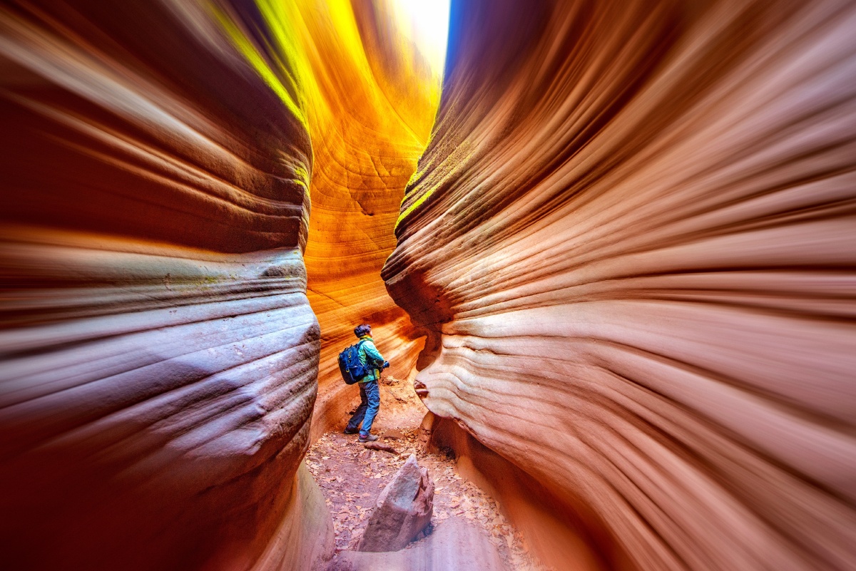 中国的羚羊谷雨岔