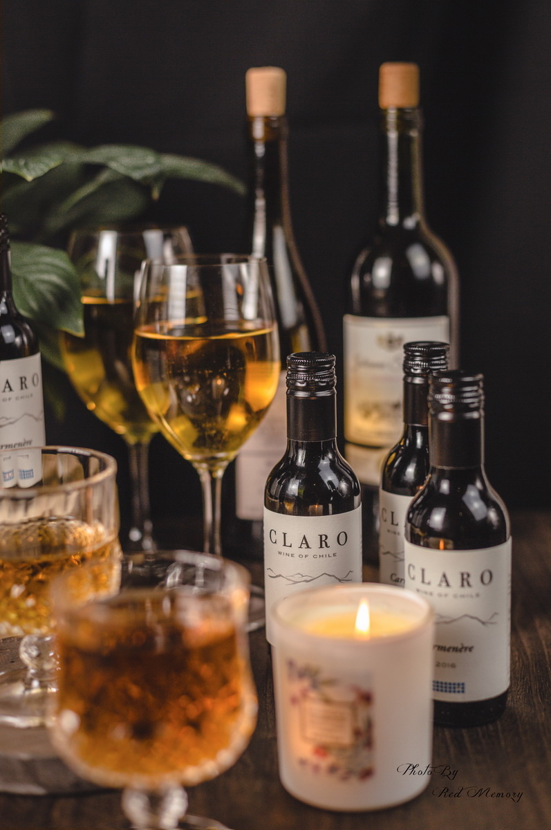 葡萄美酒玻璃杯