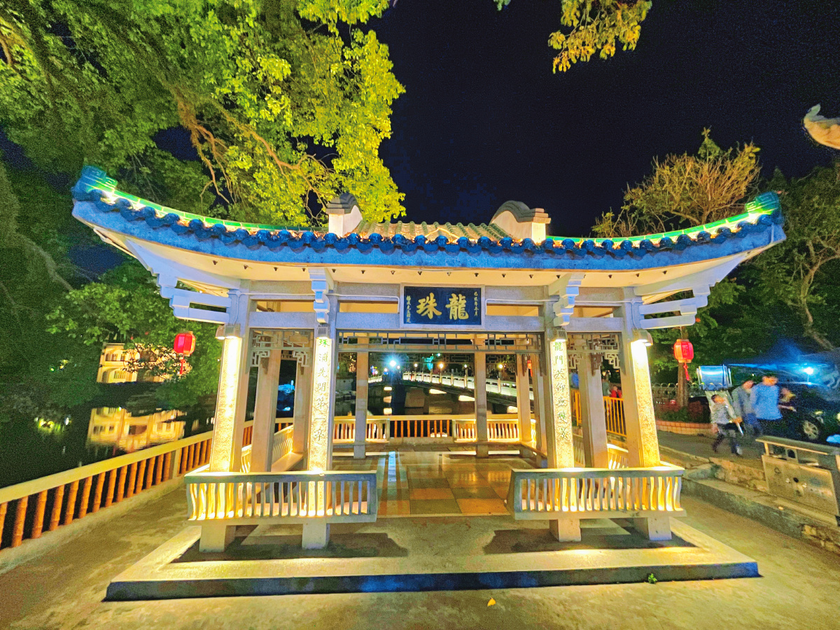 潮州西湖夜景