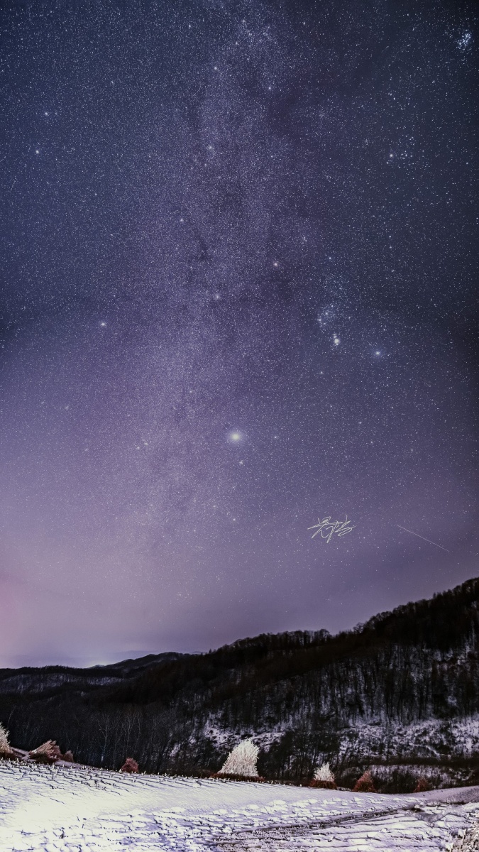 老家的冬季银河 - 晨梦starlight - 图虫网 - 最好的摄影师都在这