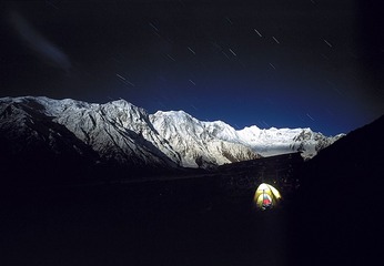 4-2011年10月，巴基斯坦，夜宿喀喇昆仑
