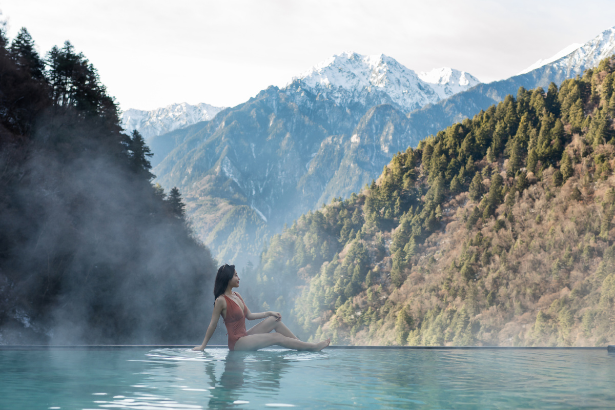 毕棚沟温泉酒店成都写真