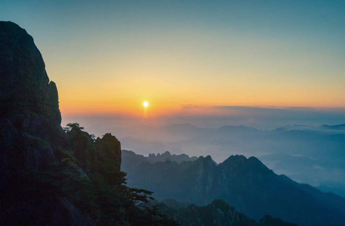 日出黄山