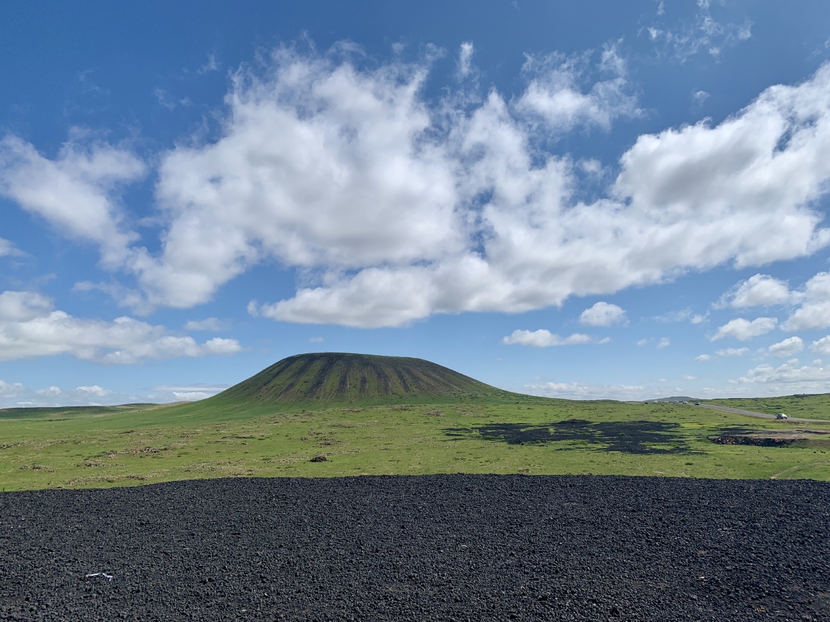 乌兰哈达地质公园5号火山内蒙古乌兰察布
