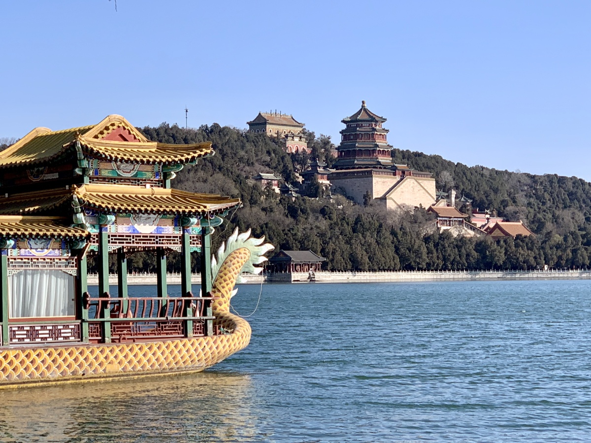 初春二月的北京颐和园