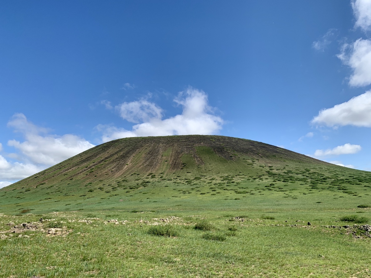 乌兰哈达地质公园5号火山内蒙古乌兰察布