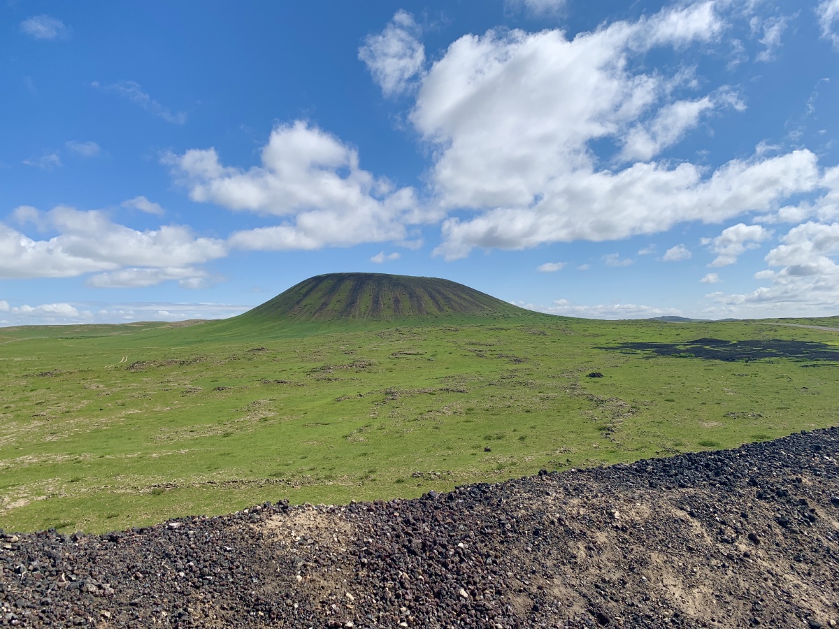 乌兰哈达地质公园5号火山内蒙古乌兰察布