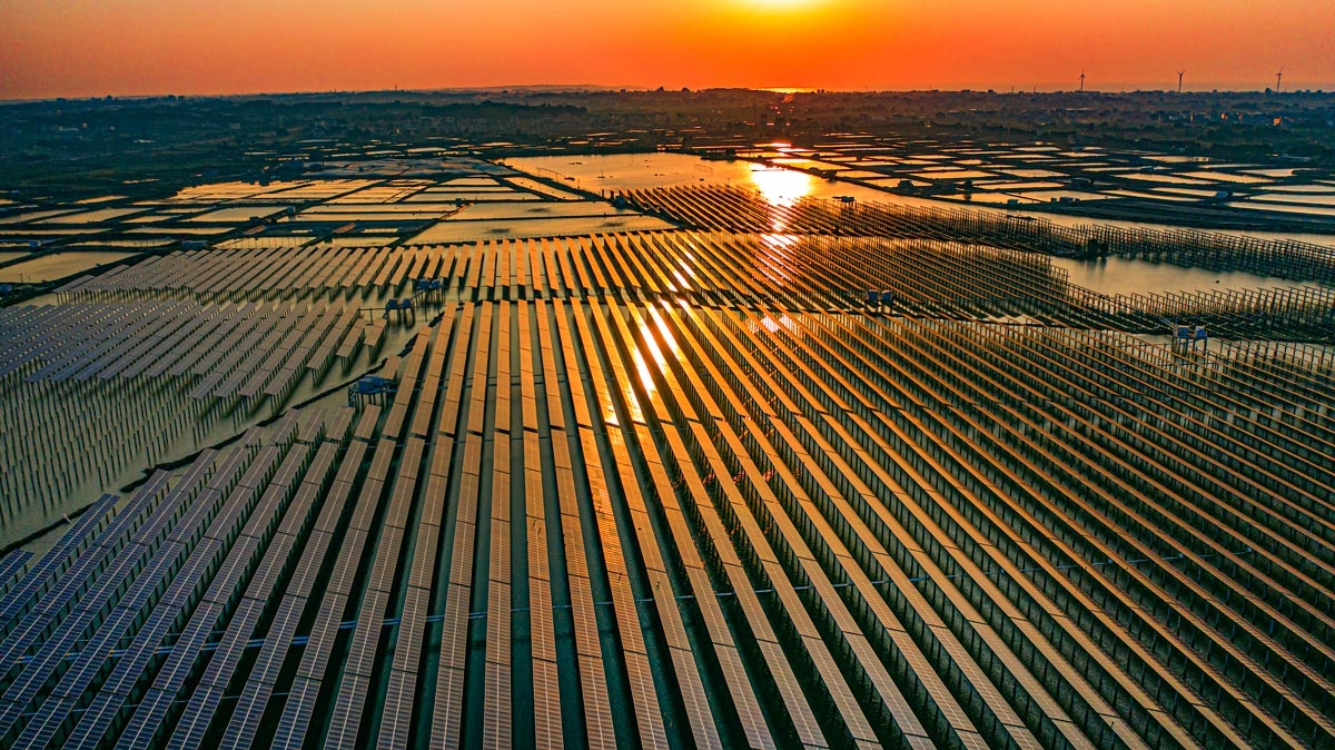 海上光伏发电厂 - 摄摄郎 - 图虫