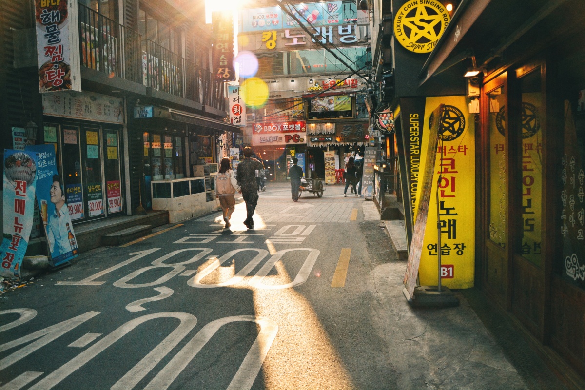 首尔街景汉阳大