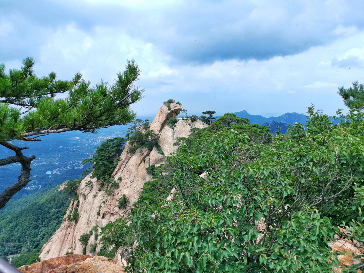 千山南沟,大安寺——仙人台
