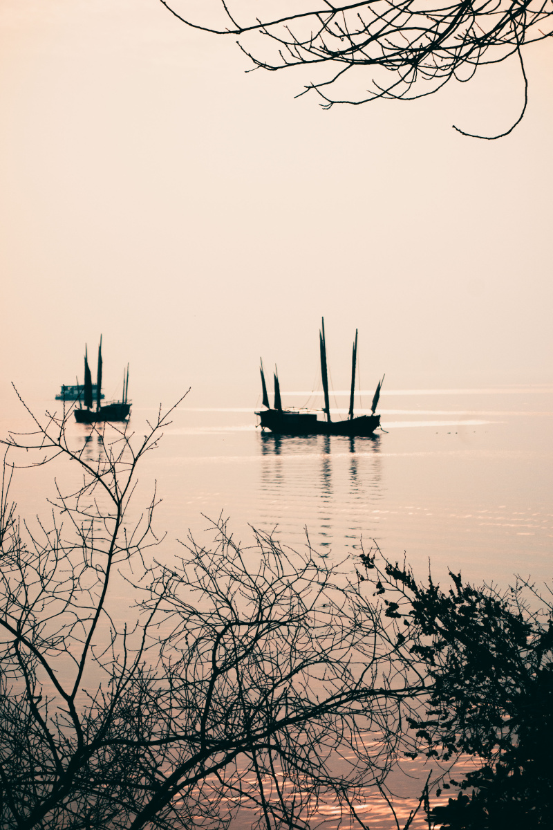 冬天的太湖鼋头渚
