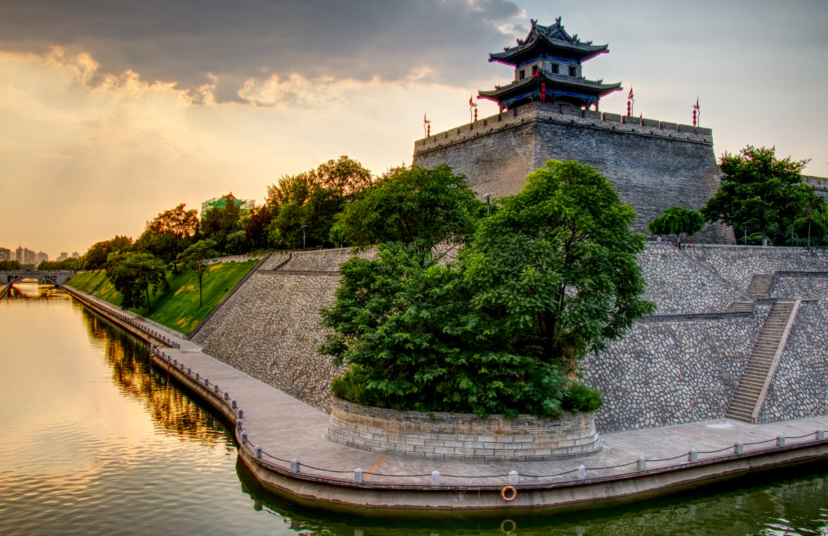 摄于西安城墙一隅