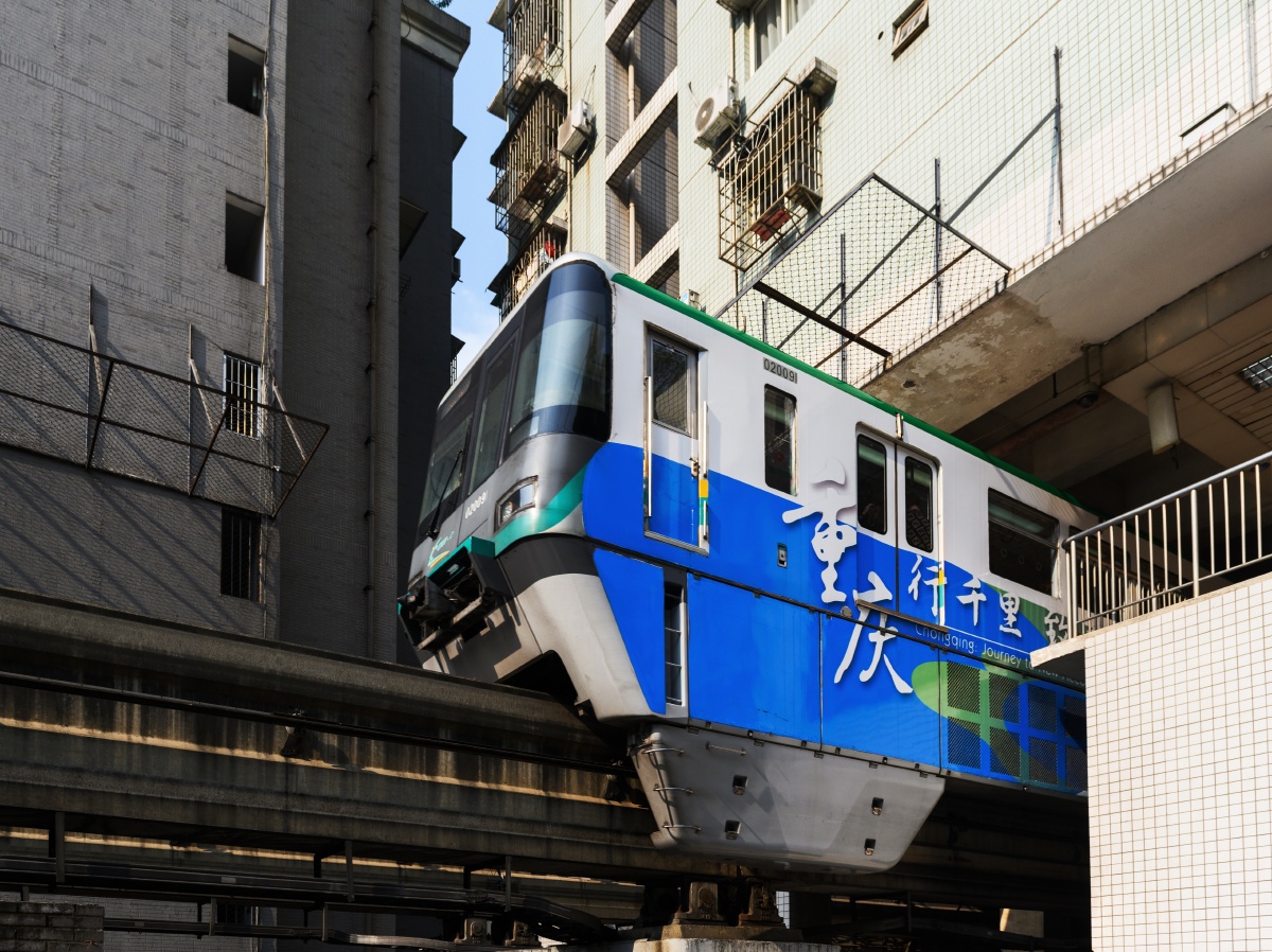 穿楼轻轨 - super_allen - 图虫