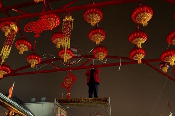 前门大街上元灯会-2