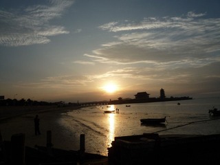 夕阳西下