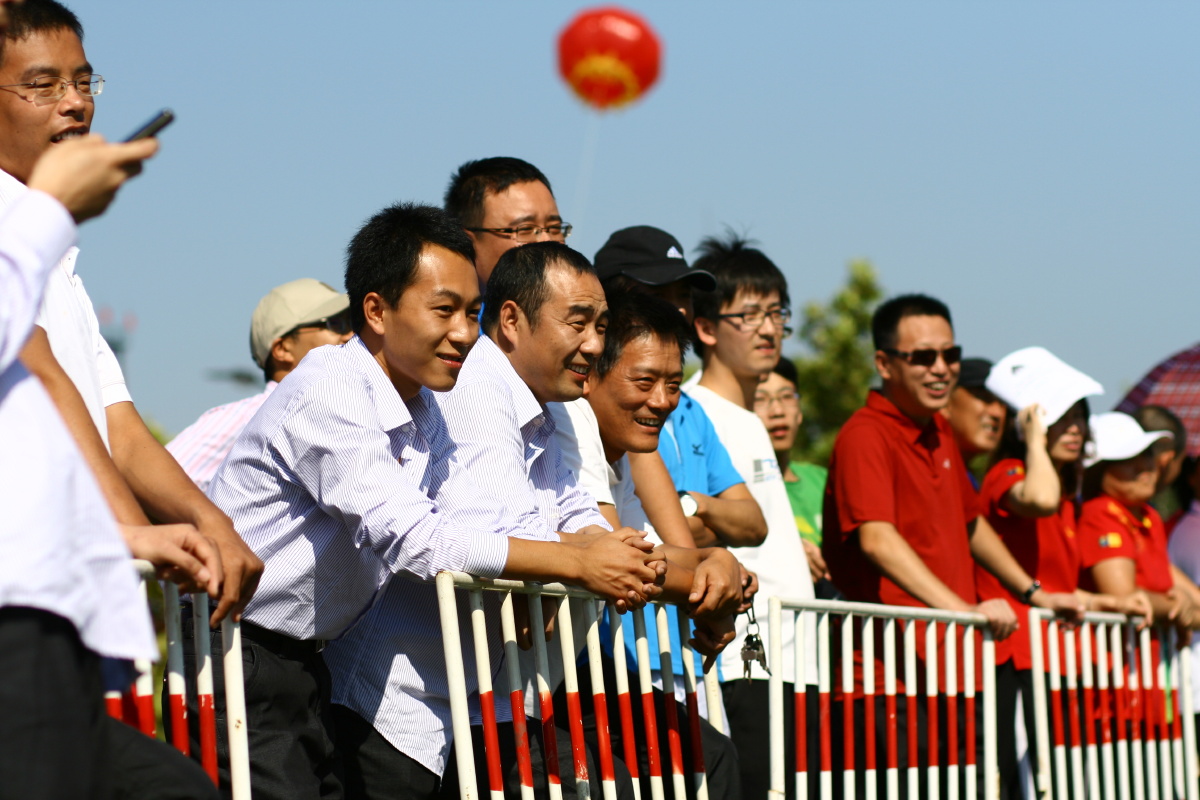 运动会上的观众