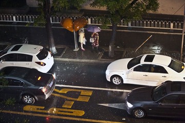 复件 雨中等待