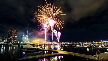 Docklands烟花