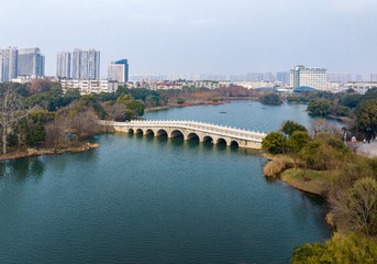 晓南湖九孔桥