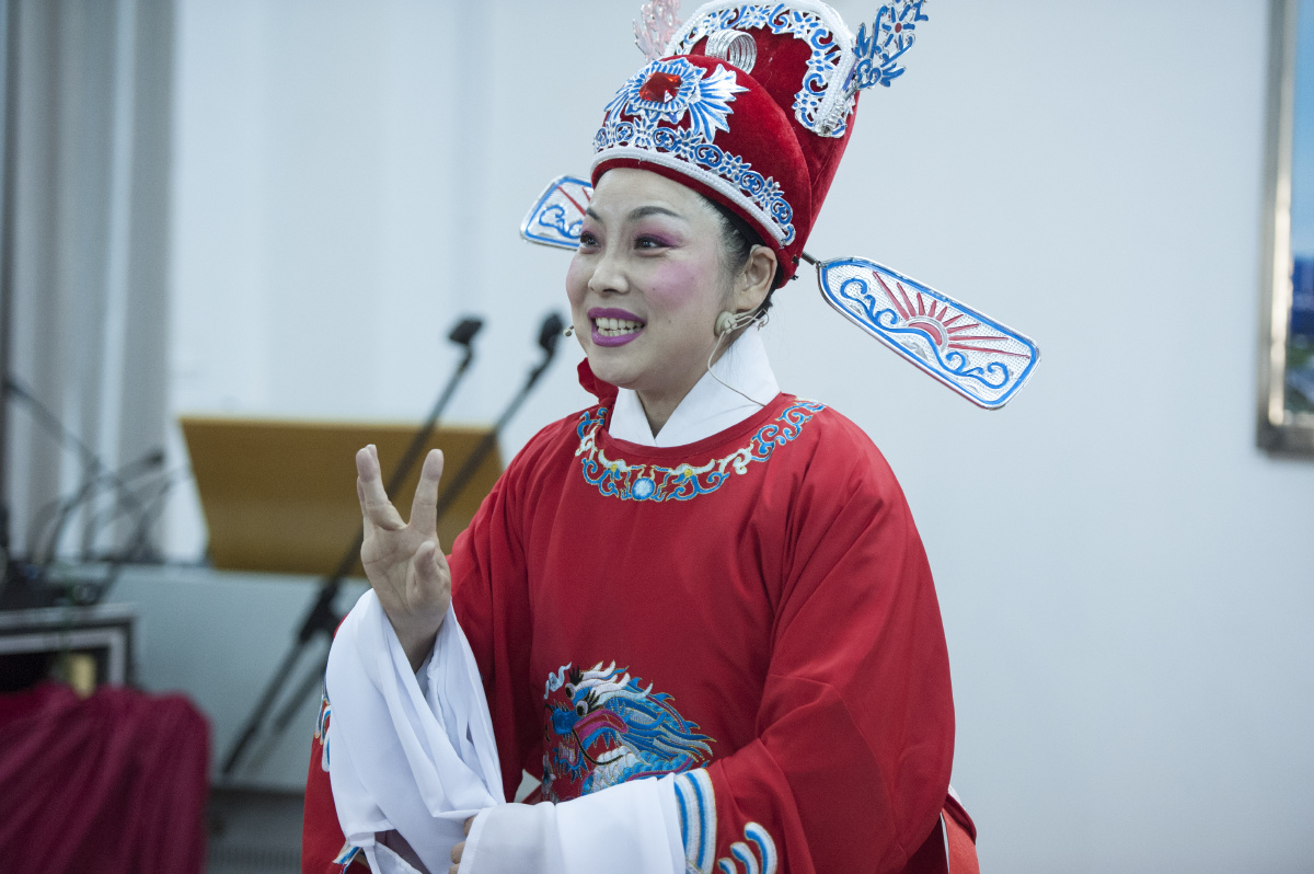 安徽经典黄梅戏表演:女驸马选段--谁料皇榜中