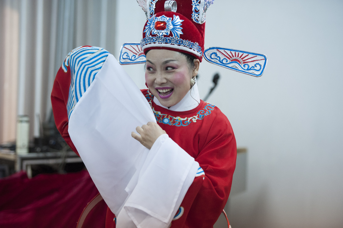 安徽经典黄梅戏表演:女驸马选段--谁料皇榜中