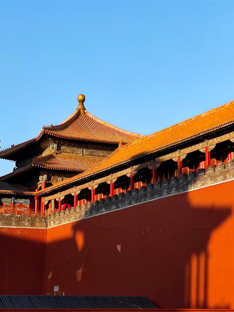 故宫光影拍摄于20220203大年初三北京故宫午门拍摄工具小米11ultra