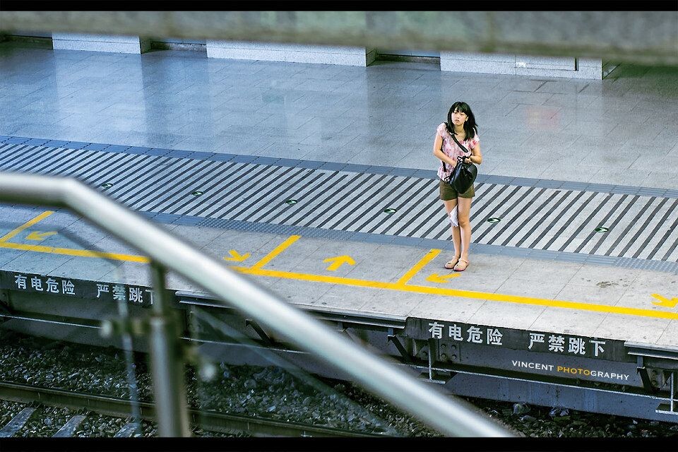 哎？我的手机呢？<br />
摄于北京地铁