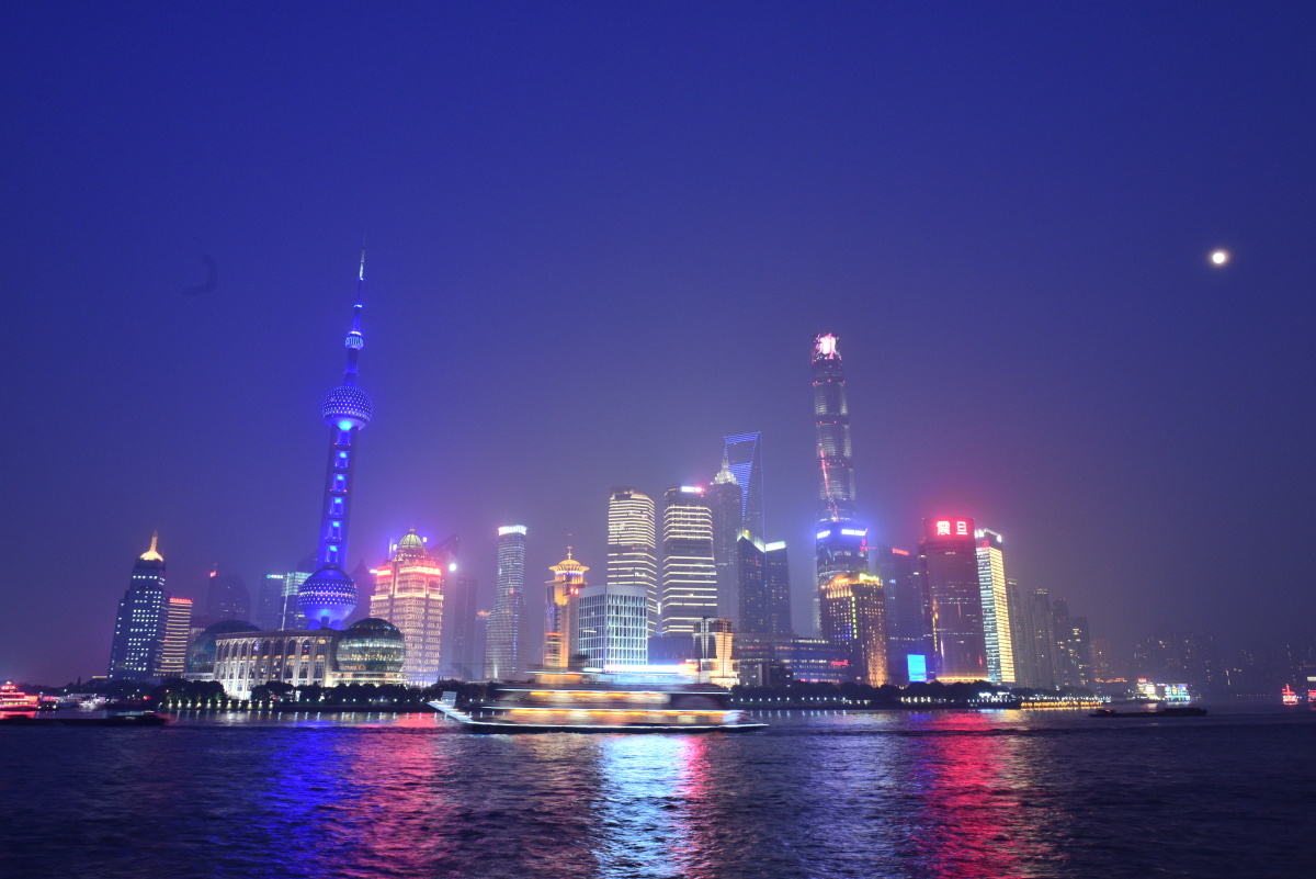 上海外滩标准照