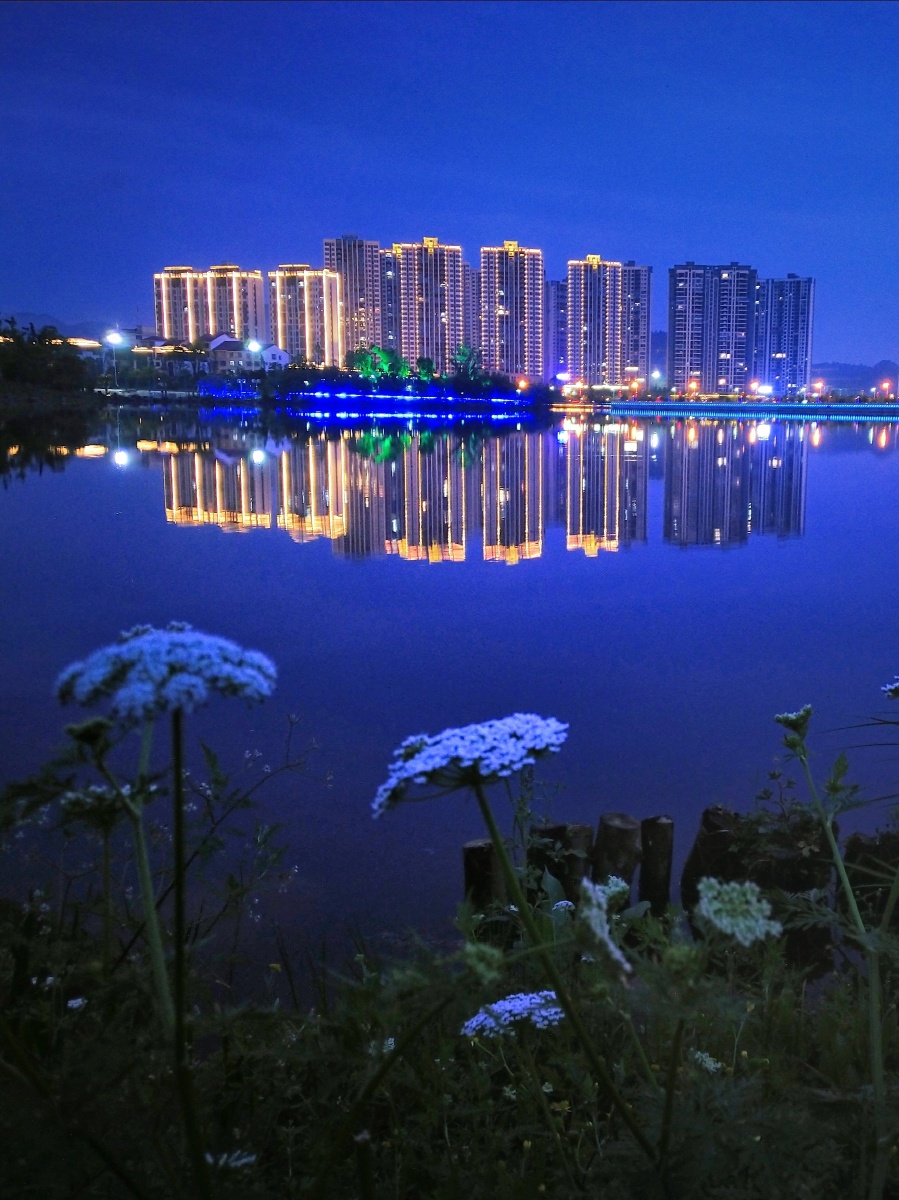 浏阳长兴湖公园荣耀8xmax