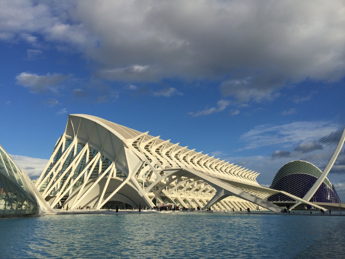 西班牙瓦伦西亚艺术科学城ciudaddelasartesylasciencias