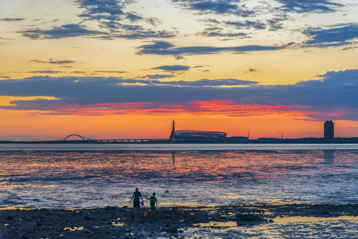 周日摄于营口市西海岸