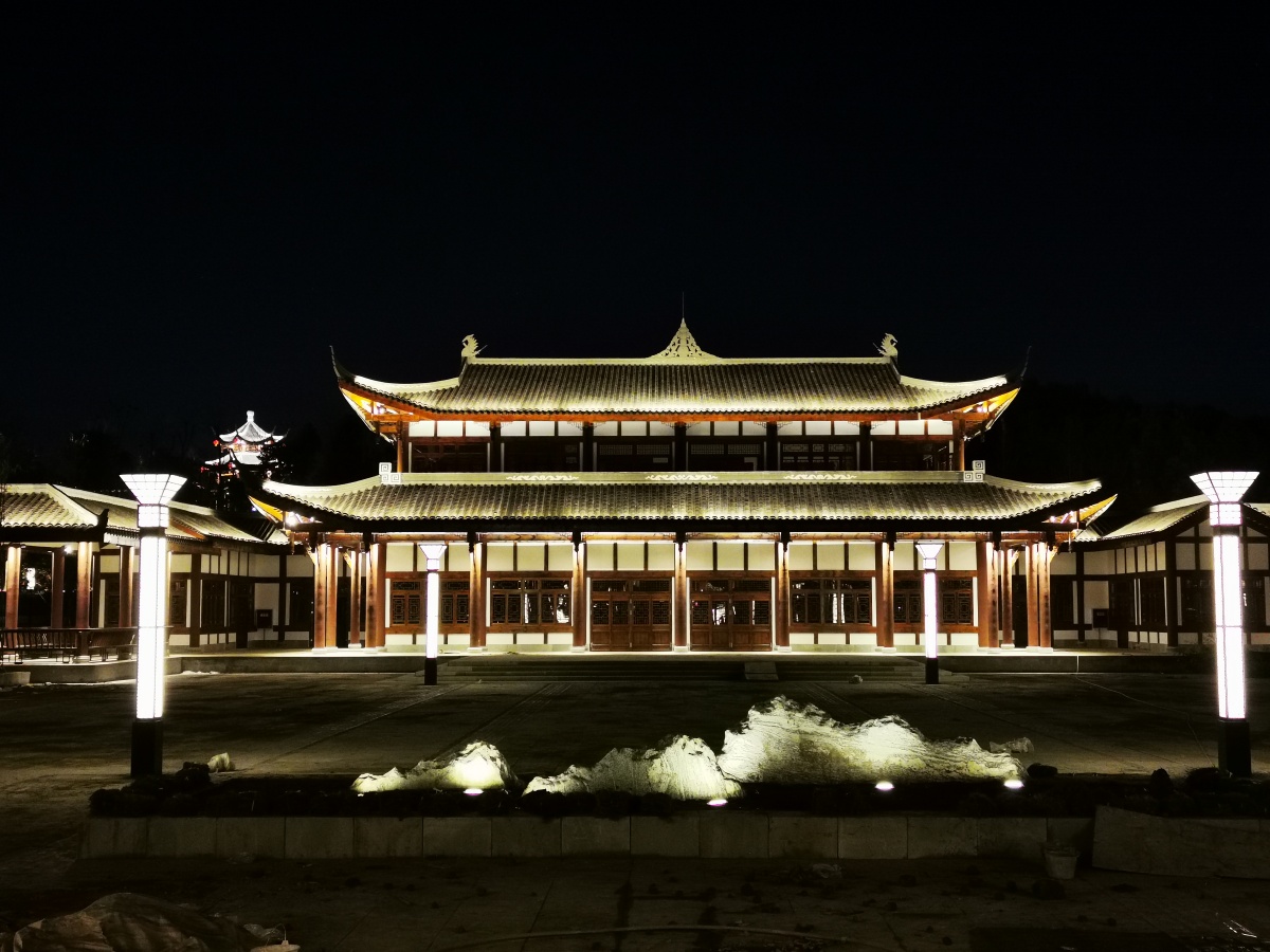 营山进士文化景区一一翰林院