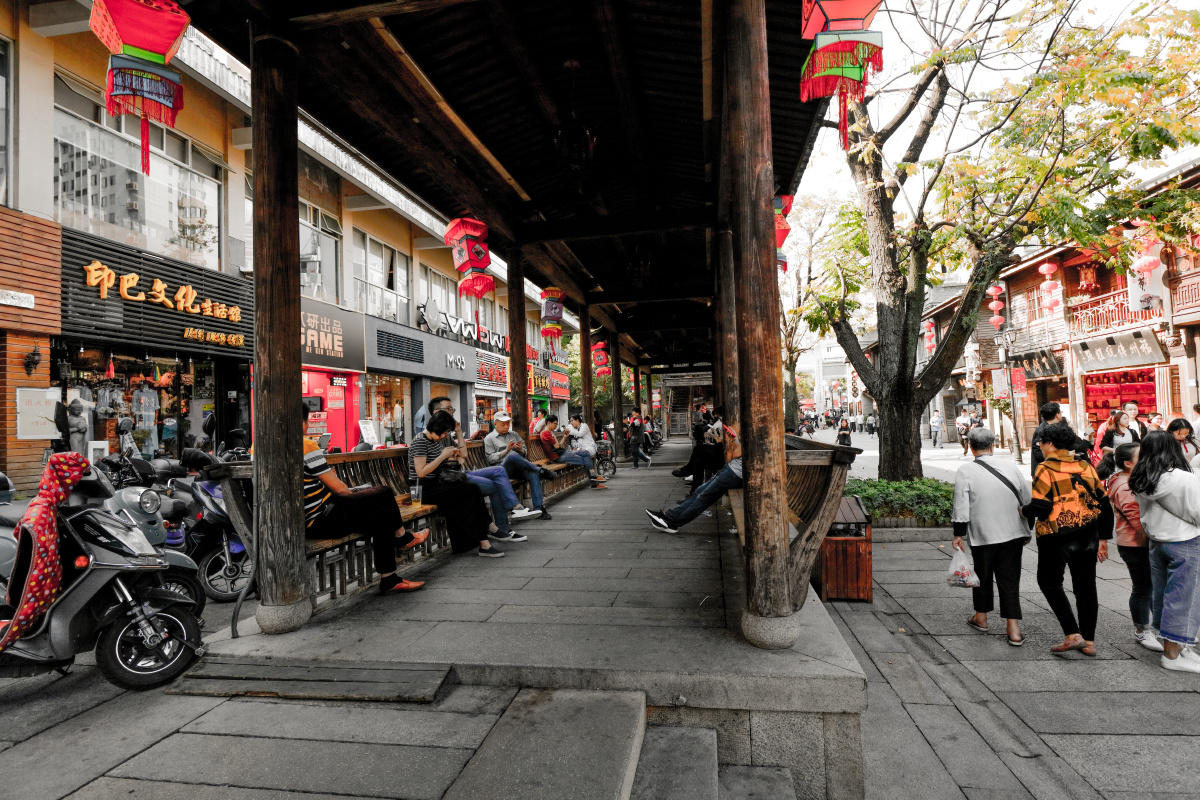 小巷口——拍摄与福州