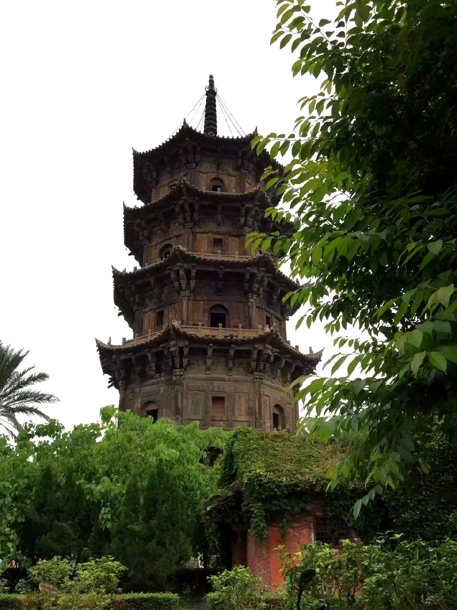 西塔拍自泉州开元寺