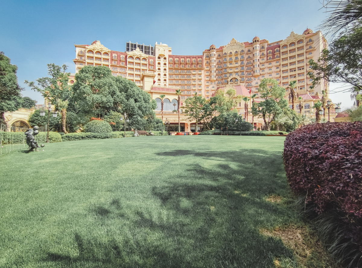 神仙酒店的建筑风光拍自上海虹桥西郊庄园丽笙大酒店