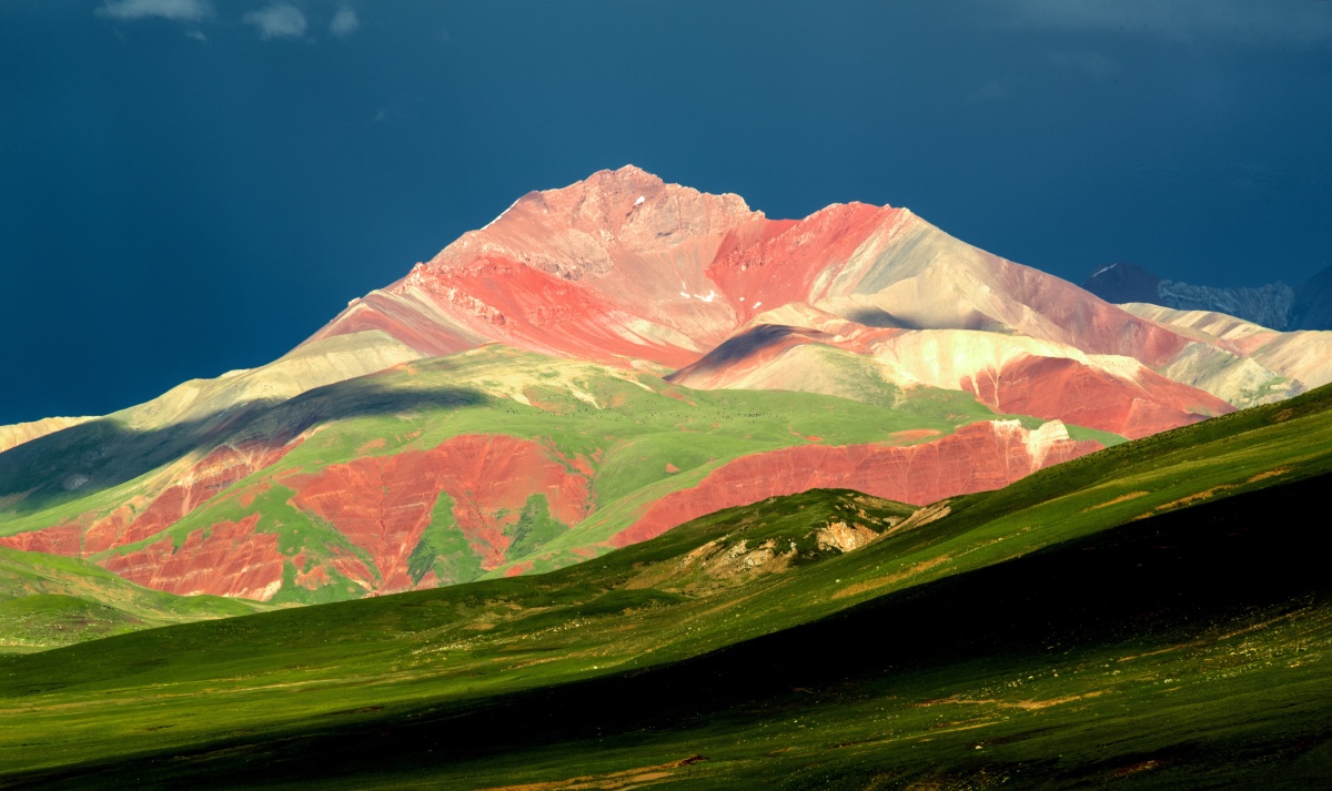 唐古拉山山脉的小山包