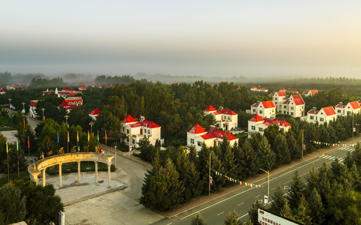 龙江第一村:兴十四村的清晨与夕阳 - 张亮齐齐哈尔 - 图虫
