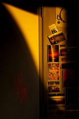 《办公室角落里的夕阳》
