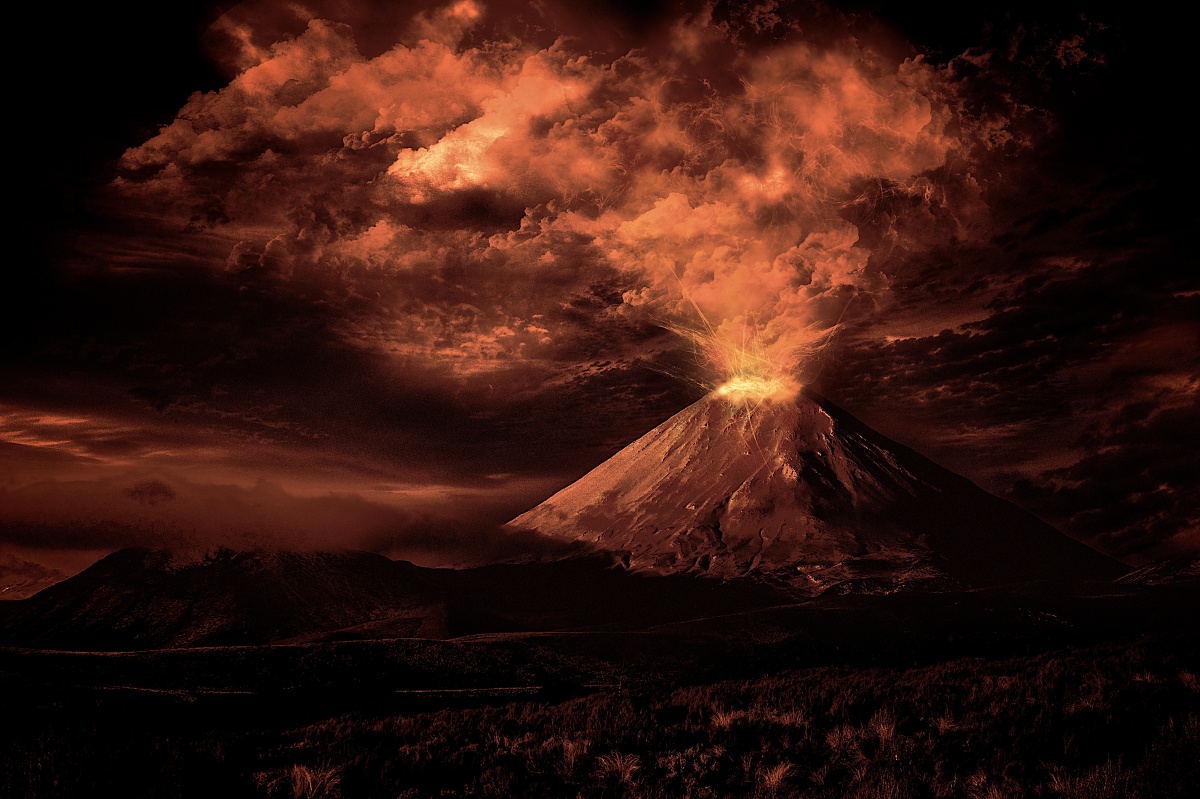 摄于新西兰魔戒中末日火山原型这个算不算活动里能报的