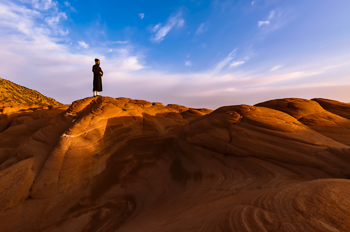 我的家乡陕北龙州丹霞地貌 - 风景线5
