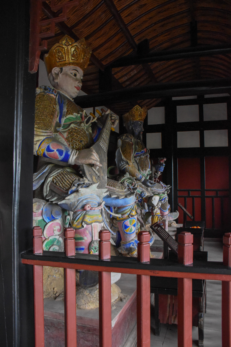 都江堰世界文化遗产二灌口城隍庙都江堰周边有多处庙宇释道儒皆有众神