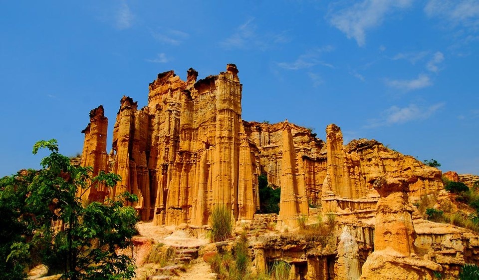 土林 br /> 云南元谋土林,大自然的杰作.