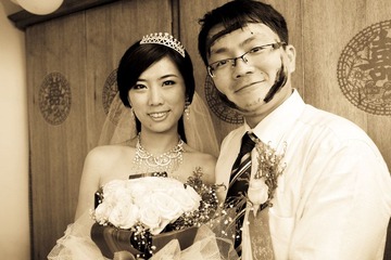 Happy couple
