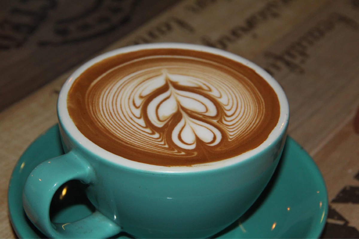 拿铁拉花《郁金香》