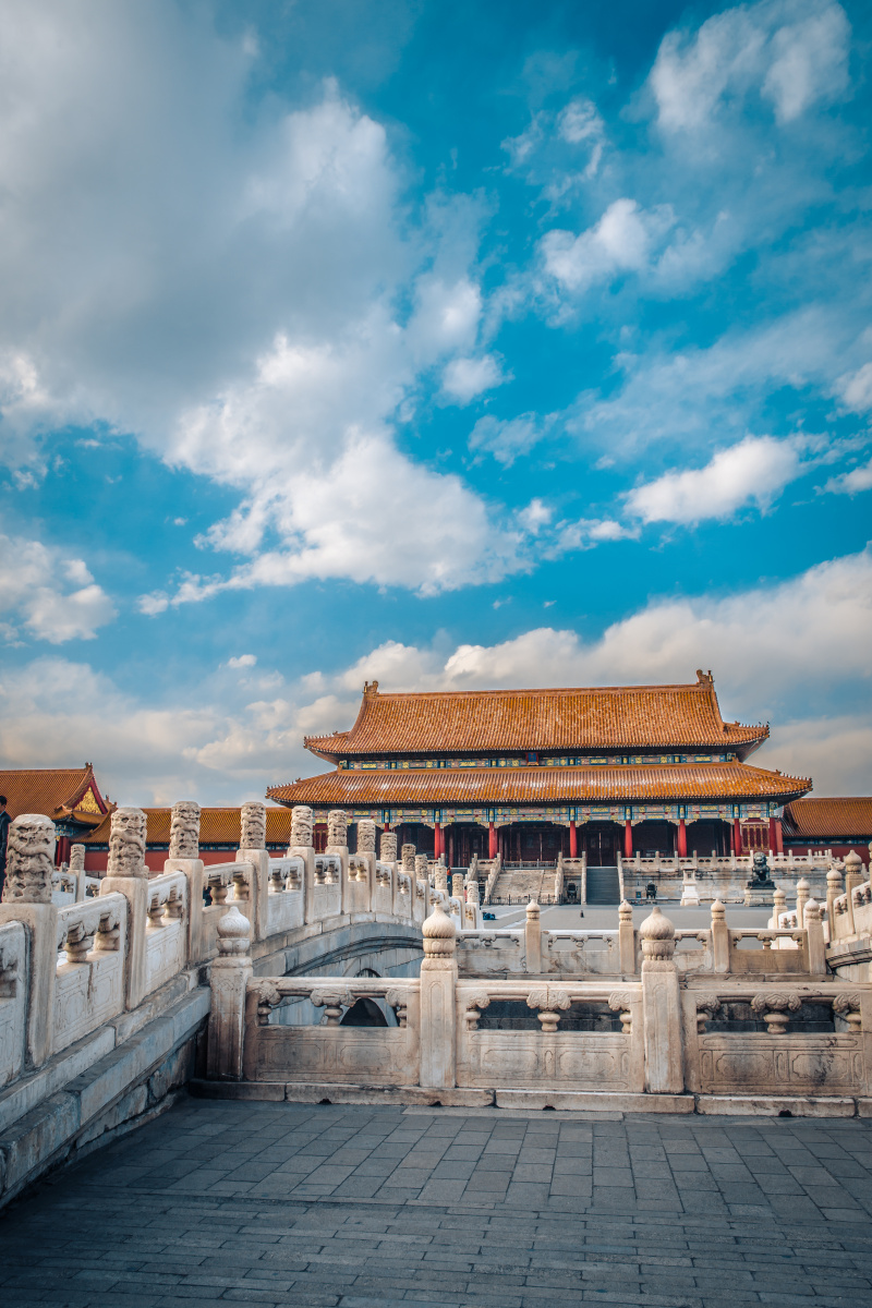 故宫 内金水桥 太和门
