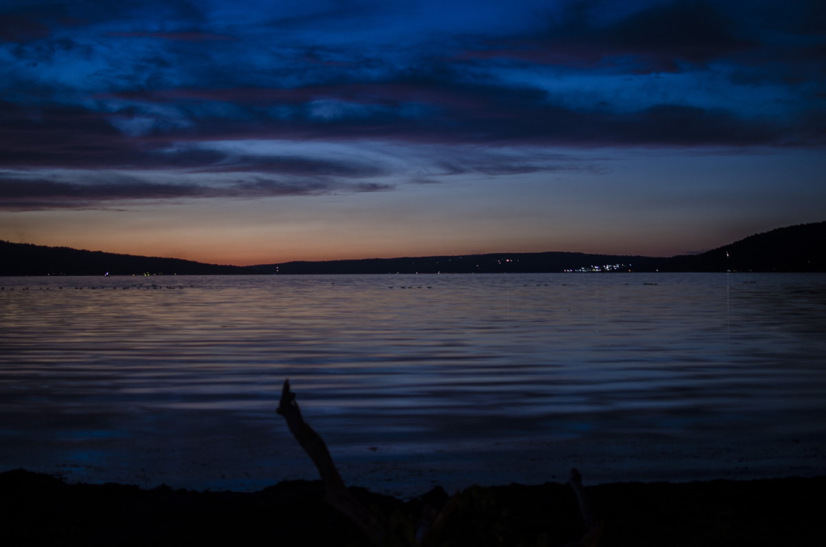 Nightfall of Cayuga Lake - 风光, 美国 - 纸鱼 - 图