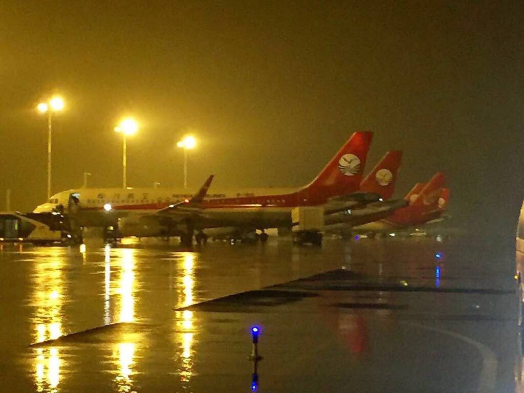 郑州新郑国际机场运营飞机