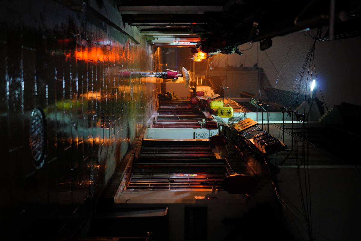 雨夜街影七宝老街系列